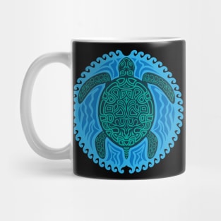 Hawaiian Tribal Turtle Shirt| Sea Turtle T Shirts Mug